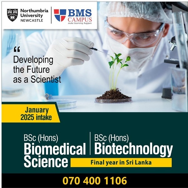 Study Biomedical Science & Biotechnology | January 2025 Intake